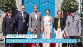 Meghan Markle and Prince Harry Arrive for 1-Year Countdown for Invictus Games in Germany | PEOPLE