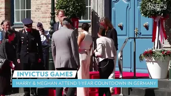 Meghan Markle and Prince Harry Arrive for 1-Year Countdown for Invictus Games in Germany | PEOPLE