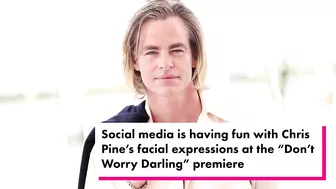 Chris Pine ‘disassociating’ in Harry Styles interview goes viral | Page Six Celebrity News