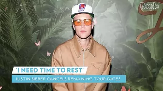 Justin Bieber Cancels Remaining Tour Dates to Make His Health the "Priority Right Now" | PEOPLE