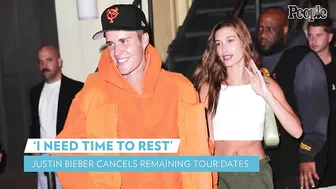 Justin Bieber Cancels Remaining Tour Dates to Make His Health the "Priority Right Now" | PEOPLE