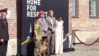 Invictus Games: Prince Harry and Meghan Markle arrive in Dusseldorf