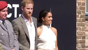 Invictus Games: Prince Harry and Meghan Markle arrive in Dusseldorf