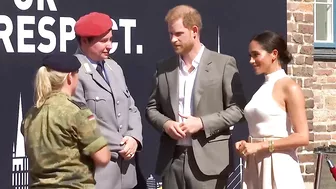 Invictus Games: Prince Harry and Meghan Markle arrive in Dusseldorf