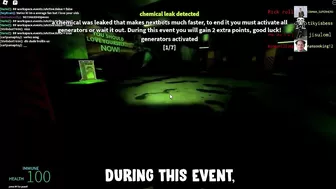 New Event: CHEMICAL LEAK! Green Gas Covers The ENTIRE MALL! (Crazy's Nextbots)