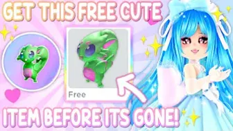 ????GET THIS FREE CUTE ALIEN PARROT BEFORE ITS GONE!! *LIMITED TIME* ???? ROBLOX Free Items Event