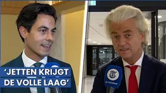 Wilders haalt uit naar afwezige Jetten: 'Kakkerige arrogantie'