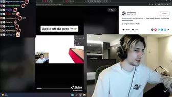 xQc finds himself in TikTok