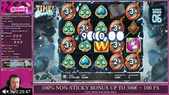 TIME SPINNERS ★ EXCELLENT BONUS ★ VIHISLOTS TWITCH STREAM