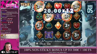 TIME SPINNERS ★ EXCELLENT BONUS ★ VIHISLOTS TWITCH STREAM