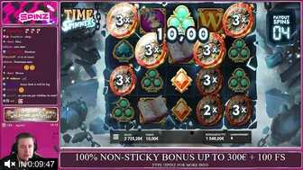 TIME SPINNERS ★ EXCELLENT BONUS ★ VIHISLOTS TWITCH STREAM