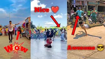 stunt on girl react ????!! public reaction // Instagram viral reels video // As fitness lover