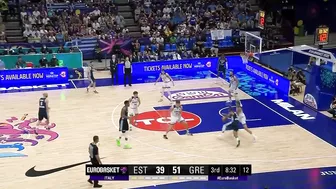 Estonia ???????? - Greece ???????? | Game Highlights - FIBA #EuroBasket 2022