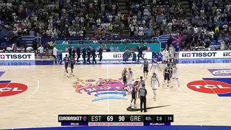 Estonia ???????? - Greece ???????? | Game Highlights - FIBA #EuroBasket 2022