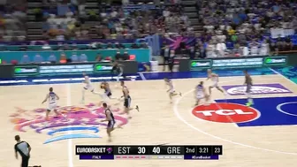 Estonia ???????? - Greece ???????? | Game Highlights - FIBA #EuroBasket 2022