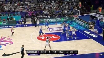 Great Britain ???????? - Italy ???????? | Game Highlights - FIBA #EuroBasket 2022