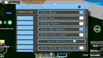 [UPDATE 17 PART 2] Roblox Blox Fruits Hack Script GUI : Auto Farm, Devil Fruit Sniper, Auto Quest!