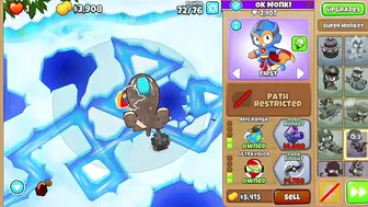 BTD 6 - Advanced Challenge: Only the bad crosspaths