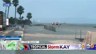 Tropical Storm Kay: Seal Beach, Long Beach residents on edge with flooding concerns