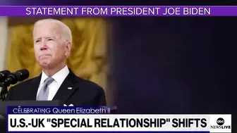 Biden will travel to England for the queen’s funeral