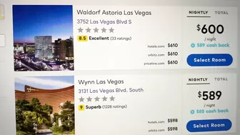 Why Is My Favorite Hotel In Las Vegas So EXPENSIVE? TRAVEL HOTELS!