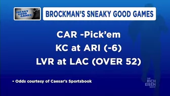 Chris Brockman’s NFL Week 1 ‘Sneaky Good Games’ – CAR-CLE, KC-AZ, and LAC-LV | The Rich Eisen Show