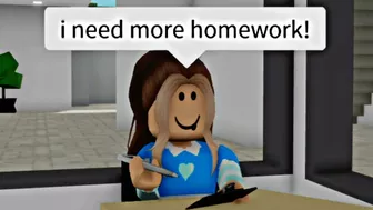 When you do your homework in class (meme) ROBLOX