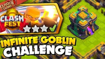 Easily 3 Star the Infinite Goblin Challenge (Clash of Clans)