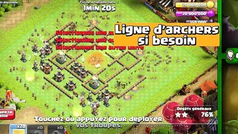 3 ÉTOILES sur le CHALLENGE : GOBELINS ILLIMITÉS de Clash of Clans !