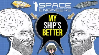 Space Engineers Chad Ship Battle Challenge Accepted but