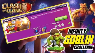 Easily 3 Stars the Infinity Goblin Challenge (Clash of Clans ) Tamil