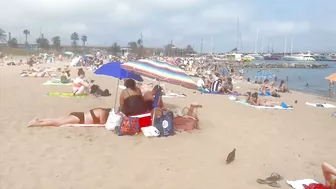 Beach Somorrostro/ Barcelona beach walk