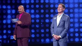 'Shark Tank' Stars Lori Greiner and Mark Cuban Play Fast Money - Celebrity Family Feud