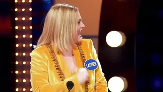 Natasha Leggero vs. Lauren Ash on Celebrity Family Feud!