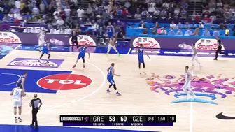 Greece ???????? - Czech Republic ???????? | Round of 16 | Game Highlights - FIBA #EuroBasket 2022