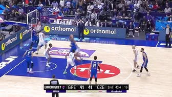 Greece ???????? - Czech Republic ???????? | Round of 16 | Game Highlights - FIBA #EuroBasket 2022