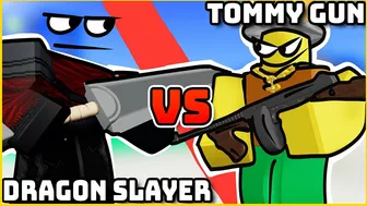 DRAGON SLAYER VS GUN | Combat Warriors