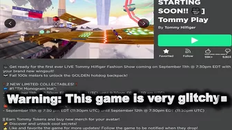 GLITCHED FREE ACCESSORY!? HOW TO GET Tommy Hilfiger Balloon! (ROBLOX Tommy Play Event)