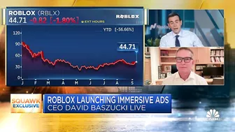 Individual brands will play a role in the metaverse, says Roblox CEO David Baszucki