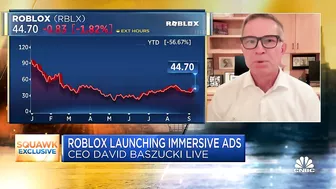 Individual brands will play a role in the metaverse, says Roblox CEO David Baszucki