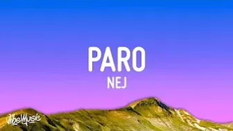 Nej - Paro (sped up) Lyrics "allo allo tik tok song"