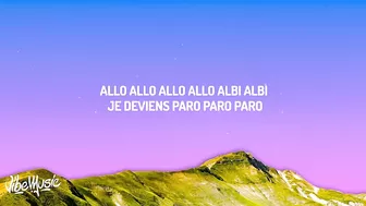 Nej - Paro (sped up) Lyrics "allo allo tik tok song"