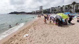 Spain Beach Walking - Costa Brava - Summer Holiday 2022