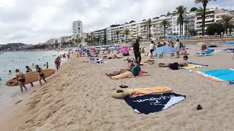 Spain Beach Walking - Costa Brava - Summer Holiday 2022