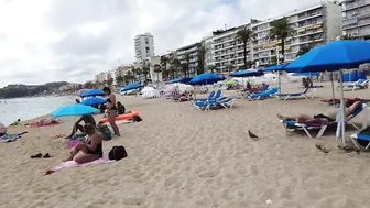 Spain Beach Walking - Costa Brava - Summer Holiday 2022