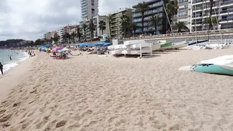 Spain Beach Walking - Costa Brava - Summer Holiday 2022