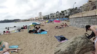 Spain Beach Walking - Costa Brava - Summer Holiday 2022