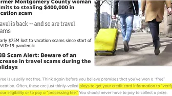 HOW VACATION TRAVEL SCAMS WORK