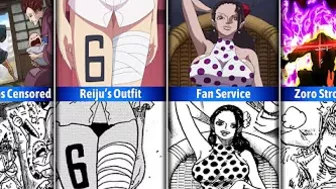 One Piece Anime vs Manga Differences Part 2