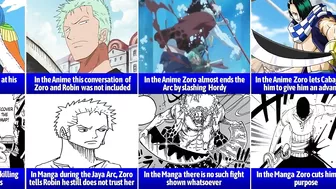 One Piece Anime vs Manga Differences Part 2